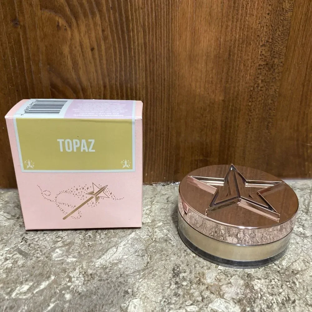 Jeffree Star‎ Magic Star Luminous Setting Powder In Shade Topaz New Full Size